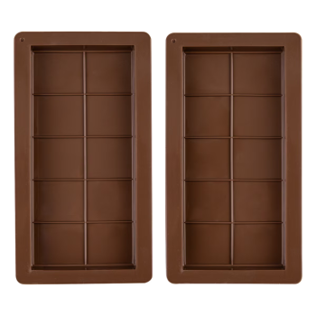Daily Bake Silicone Chocolate Bar Mould Set of 2