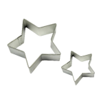 PME Cookie Cutter Star Set of 2