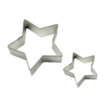 PME Cookie Cutter Star Set of 2