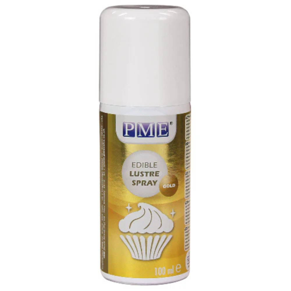 PME Edible Lustre Spray 100ml Gold