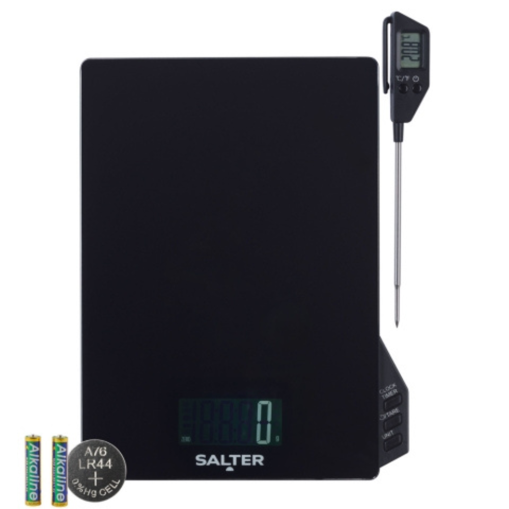 Salter Digital Thermometer & Kitchen Scale Set (8)