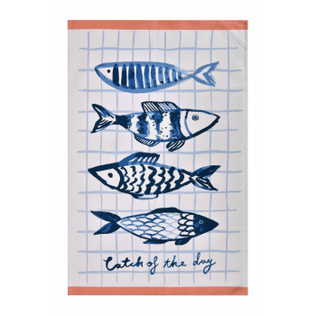 Ulster Weavers Catch of the Day Fish Cotton Tea Towel
