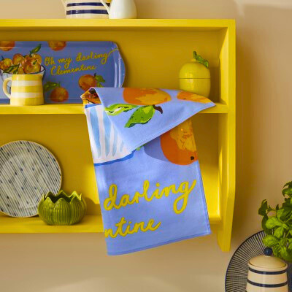Ulster Weavers Summer Fruits Clementine Cotton Tea Towel (1)