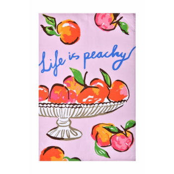 Ulster Weavers Summer Fruits Peach Cotton Tea Towel (1)