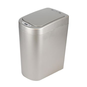 White Magic Eco Basics Smart Bathroom Bin 7L Stainless Steel