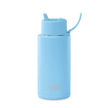 frank green Ceramic Bottle 1L Sky Blue