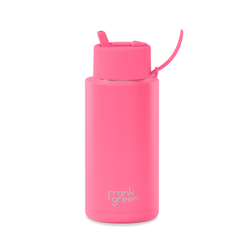 frank green Ceramic Bottle 1L Bubblegum Blast