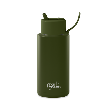 frank green Ceramic Bottle 1L Khaki