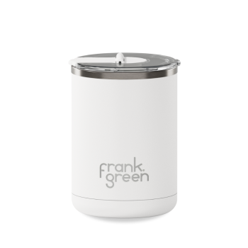 frank green Coffee Cup Hinged Lid 355ml Cloud