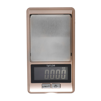 Taylor Pro 0.01g Precision Pocket Kitchen Scales Rose Gold