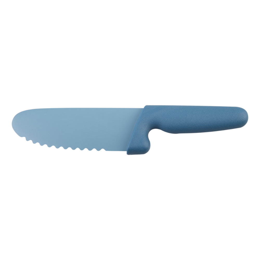 APPETITO KID’S SAFETY KNIFE W NON-STICK SERRATED BLUE (5)