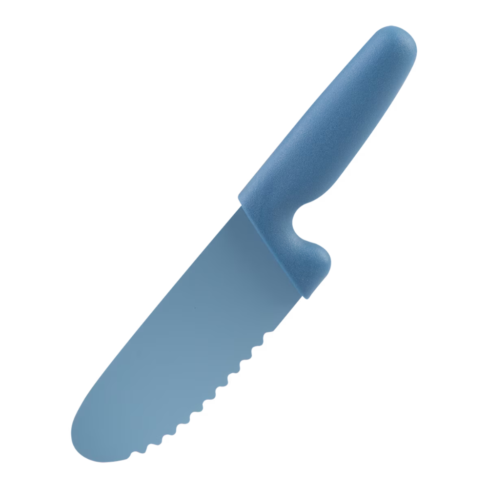 APPETITO KID’S SAFETY KNIFE W NON-STICK SERRATED BLUE