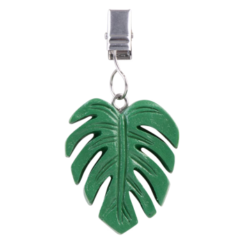 Alfresco Lane Tablecloth Weights Set of 4 Monstera Leaf