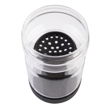 Appetito Borosilicate Glass Pickle Jar Black 1.1L (4)