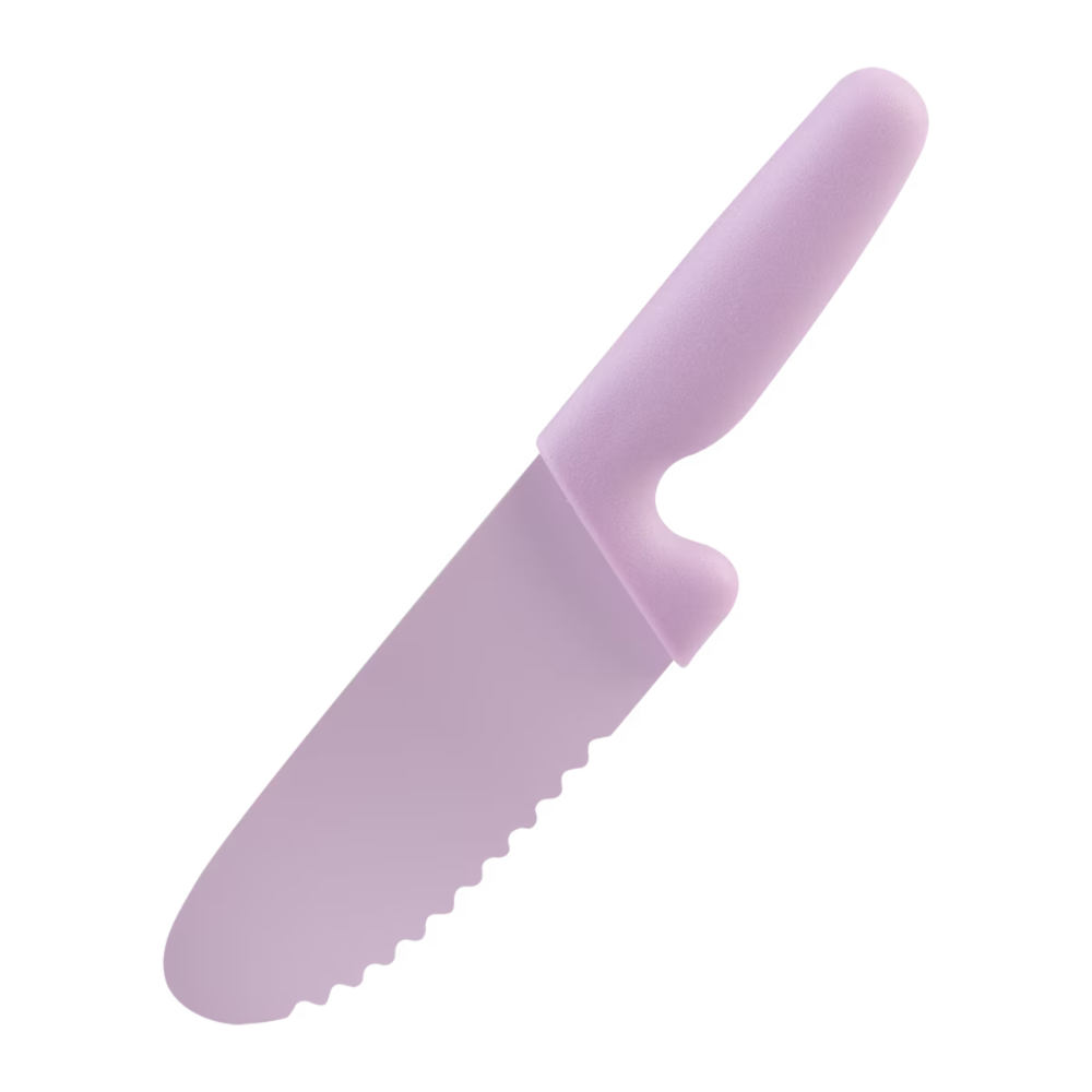 Appetito Kid’s Non-Stick Serrated Safety Knife Pink (5)
