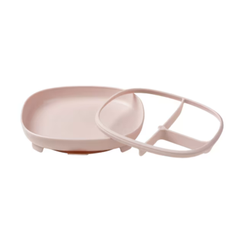 B.Box 2-in-1 Suction Plate Blush