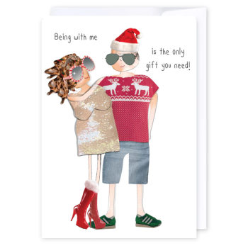 i candy Card Christmas - Being with Me
