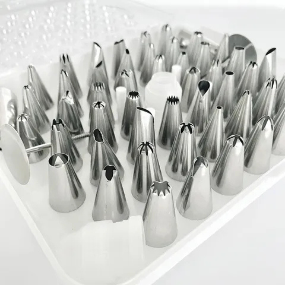 CAKE CRAFT MASTER PIPING TIP SET 56 PIECE SET (1)