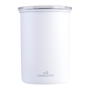 CASABARISTA STAINLESS STEEL VACUUM COFFEE CANISTER 1.3L White (8)