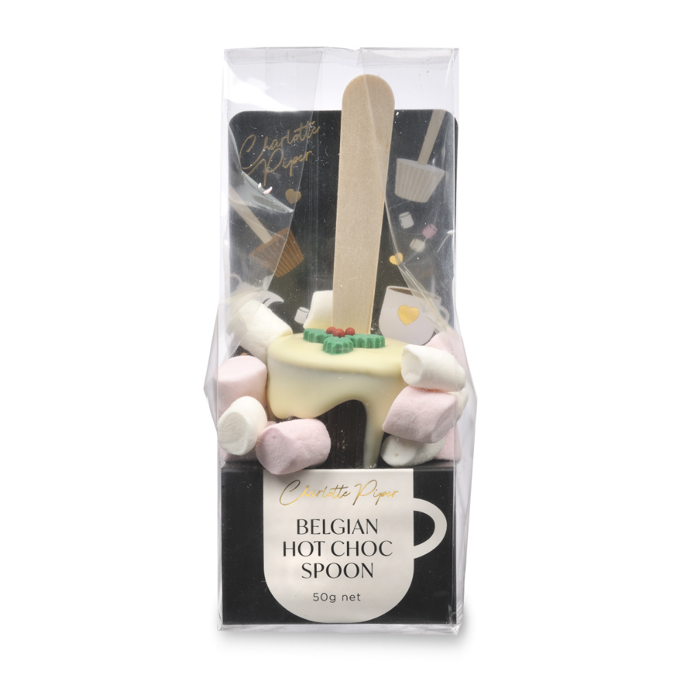 Charlotte Piper Belgian Hot Chocolate Christmas Pudding Spoon (2)