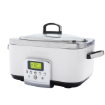 GreenPan Slow Cooker 6L Cloud Cream