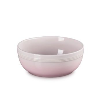 Le-creuset-Coupe-bowl-20cm-shell-pink