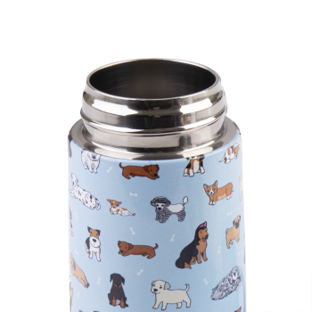 Oasis Insulated Stainless Steel Kid’s Sipper Bottle 400ml Puppy Dogs
