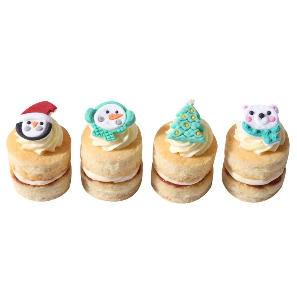 PME Edible Sugar Decorations North Pole Express Set of 12 (2)