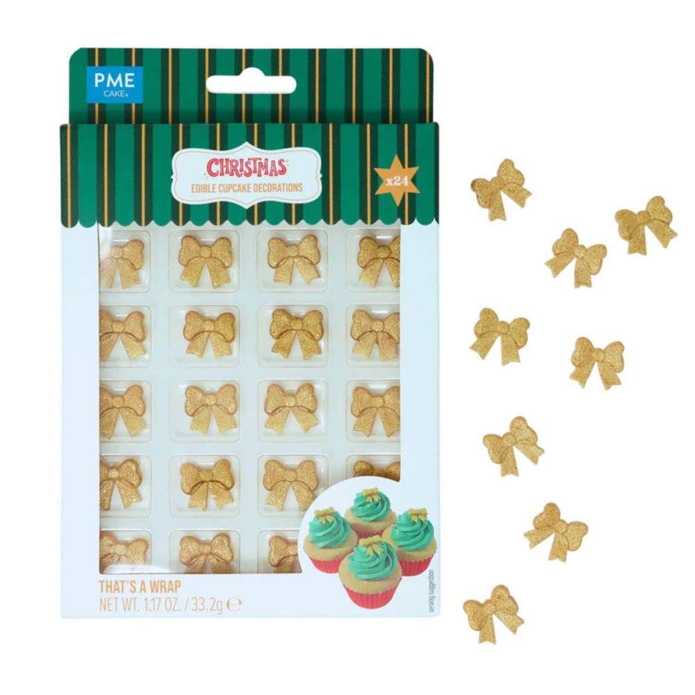 PME Edible Sugar Decorations That’s a Wrap 24 pack (4)