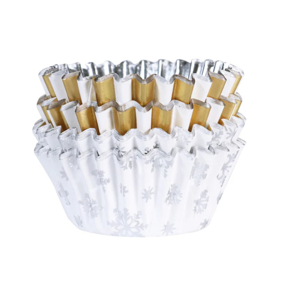 PME Foil-lined Mini Cupcake Cases Sparkle 60 Pack (3)