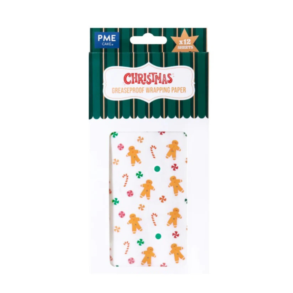 PME Parchment Paper Gingerbread Pack of 12 (1)