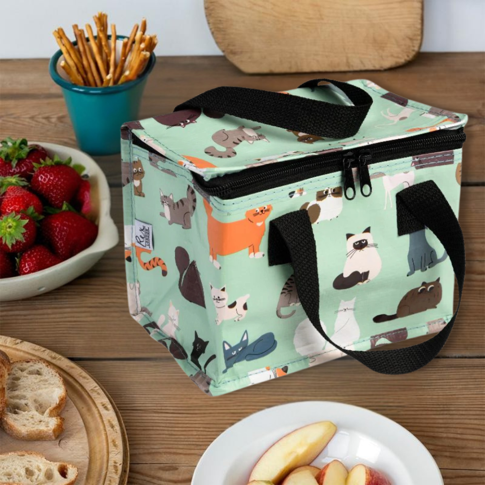 Rex London Insulated Lunch Bag Nine Lives (1)
