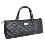Sachi Insulated Wine Purse Black