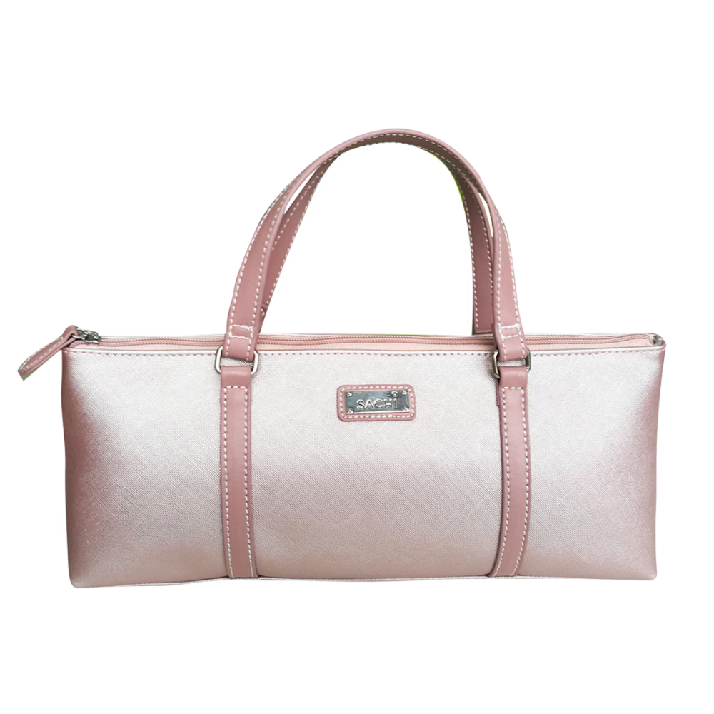 Sachi Insulated Wine Purse Blush.