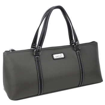 Sachi Insulated Wine Purse Charcoal