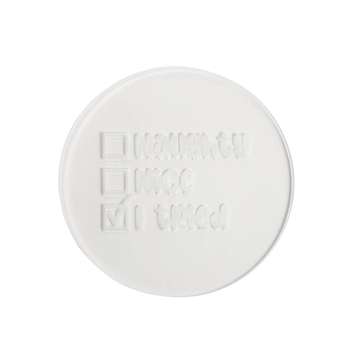 Sugar Crafty Cookie Embosser Stamp Naughty or Nice