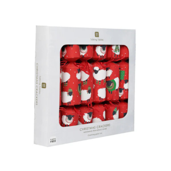 Talking Tables Sheep Christmas Crackers Pack of 6