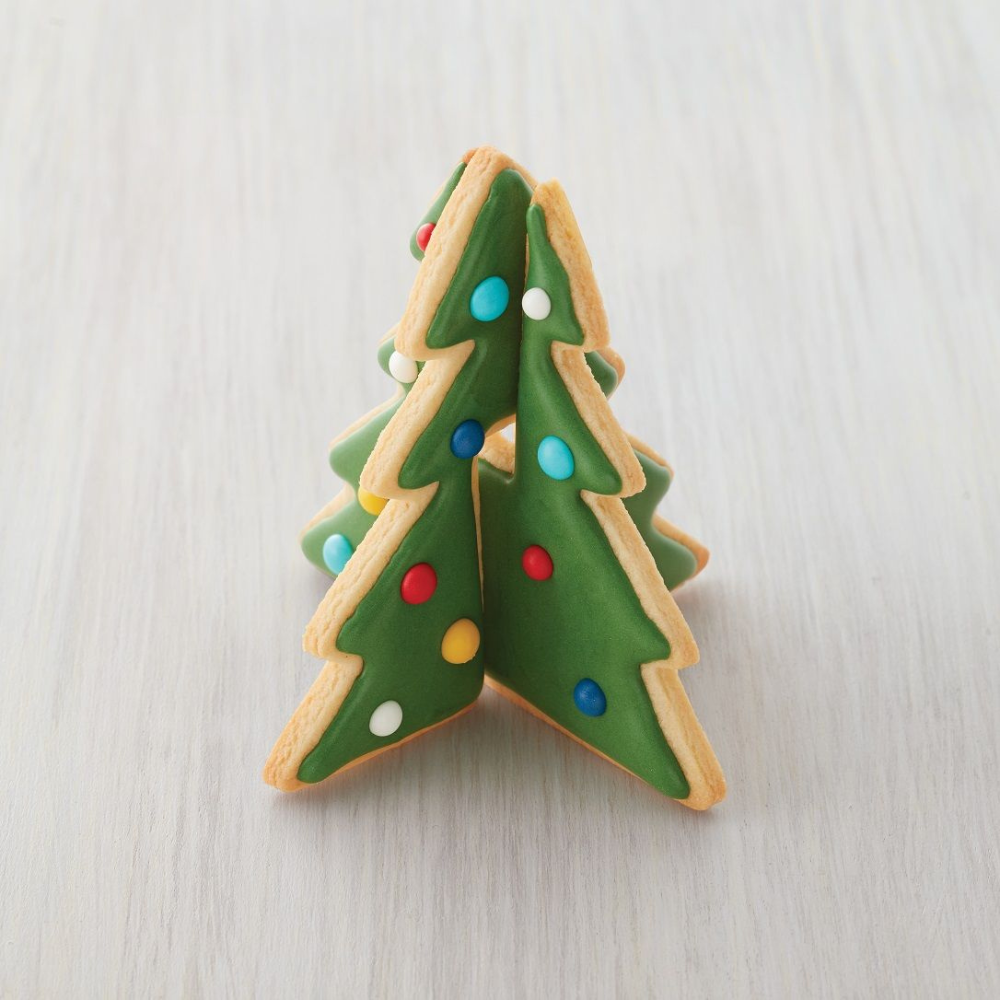 Wilton Christmas Tree 3D Cookie Cutter Set of 2 (2)