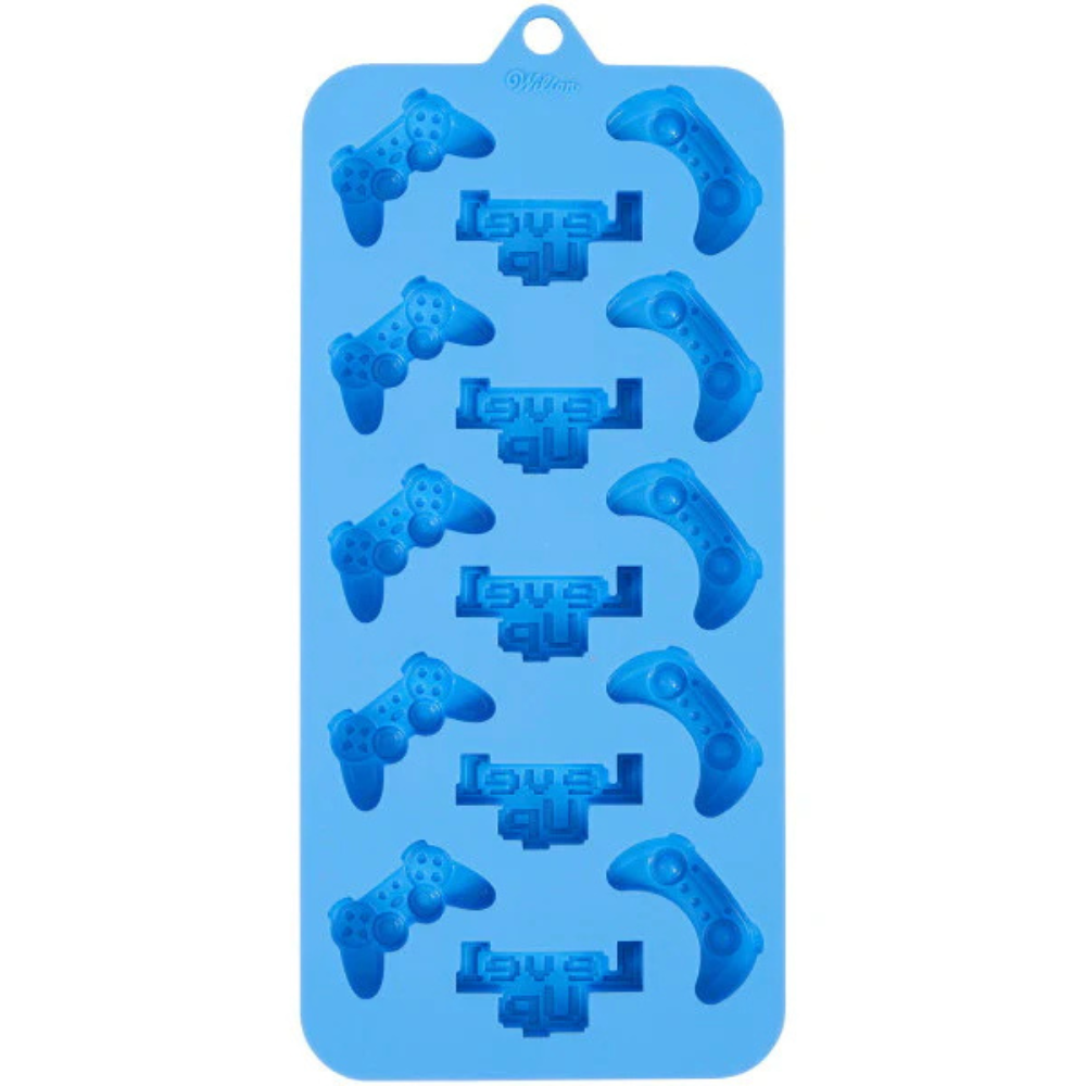 Wilton Non-Stick Silicone Mould Gamer 15 Cavity