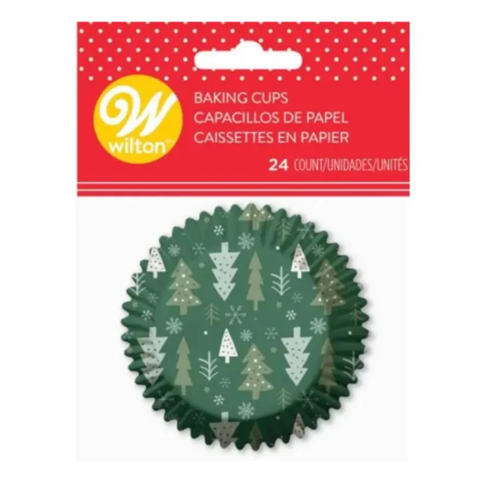 Wilton Trees Cupcake Cases Pack of 24 (1)