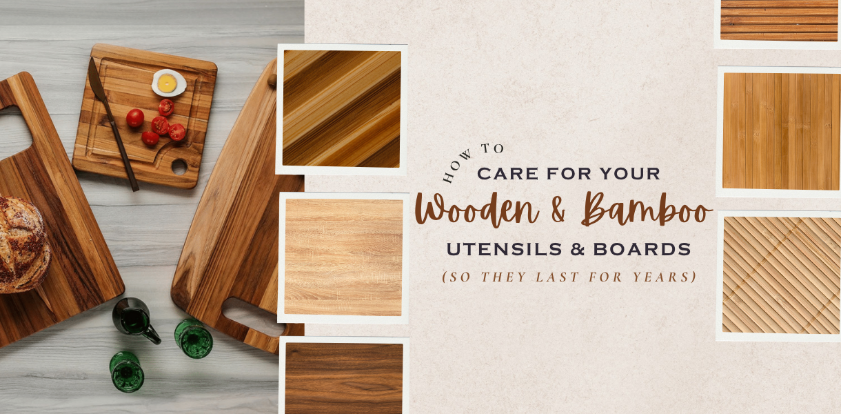 How to Care for Wooden & Bamboo Utensils & Boards (So They Last for Years) main image