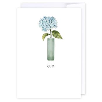i candy Card Love - XOX Hydrangea