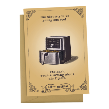 Blackwell Press Raving About Air Fryers Card