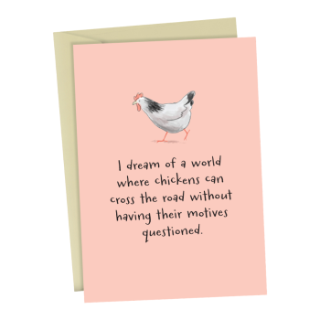 Blackwell Press A Chicken's Motive Card