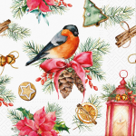 PAW Decor Lunch Napkins 33cm Bullfinch Pack of 20