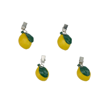 Avanti Tablecloth Weights Set of 4 Lemons