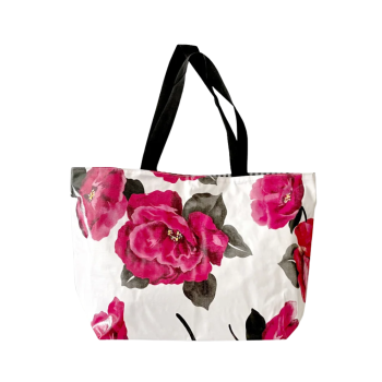 BenElke Beach Bag Red Flower