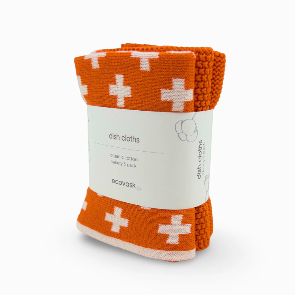 Ecovask Mixed Cloths 3 Pack Mandarin (2)