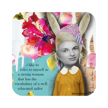 High Cotton Gifts Coaster Well Educated Sailor