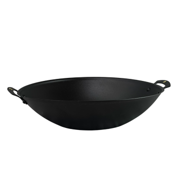 Netherton Foundry Spun Iron Prospector Wok 33cm